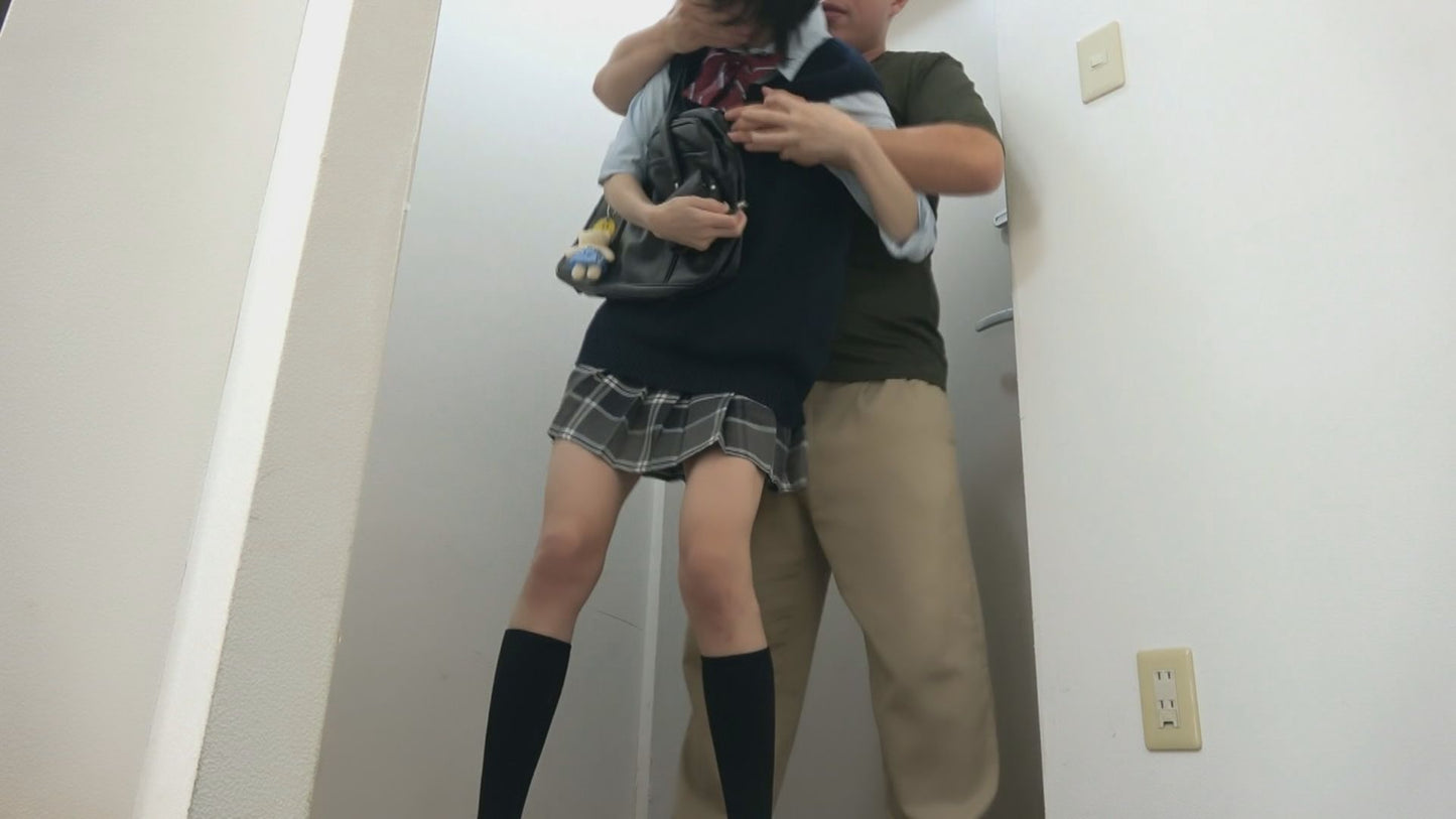 粘着ストーカーの女子校生自宅侵入レイプ記録映像